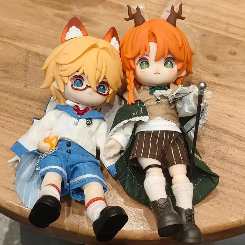 Autentico Nagi Beast Quarta generazione Xiaoyao Serie di giochi Blind Box Mobile Doll 12 punti Bjd Gioco alla moda Ornamento regalo fatto a mano