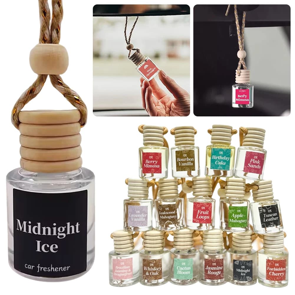 Car Hanging Perfumes Pendant Portable Hanging Aromas Diffuser Present car gadgets auto car decoration For Women Men