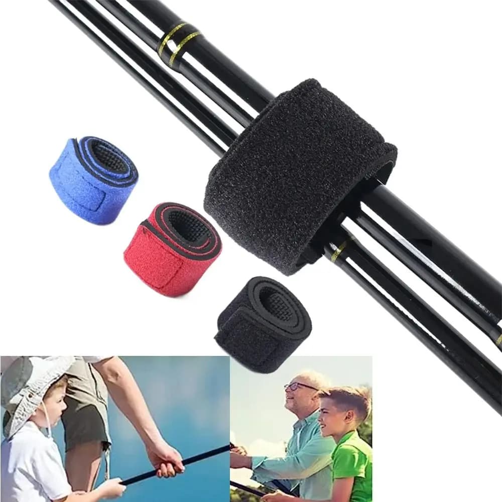 Accessori per la Pesca: Cinghie e Fasce per Canna da Pesca, Laccetti per Cavi e Corde, Cinghie Magiche per Attrezzatura da Pesca Outdoor