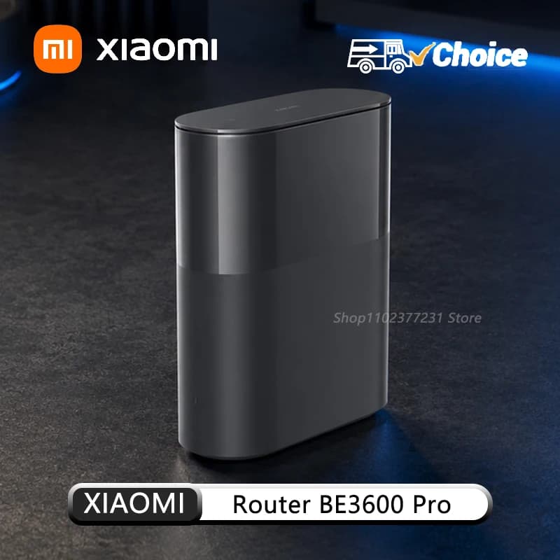 NEW Xiaomi BE3600 Pro Router WiFi 7 Dual-Band Qualcomm Quad-Core Gaming Acceleration 3570Mbps Dual WAN LAN Mesh Network Repeater