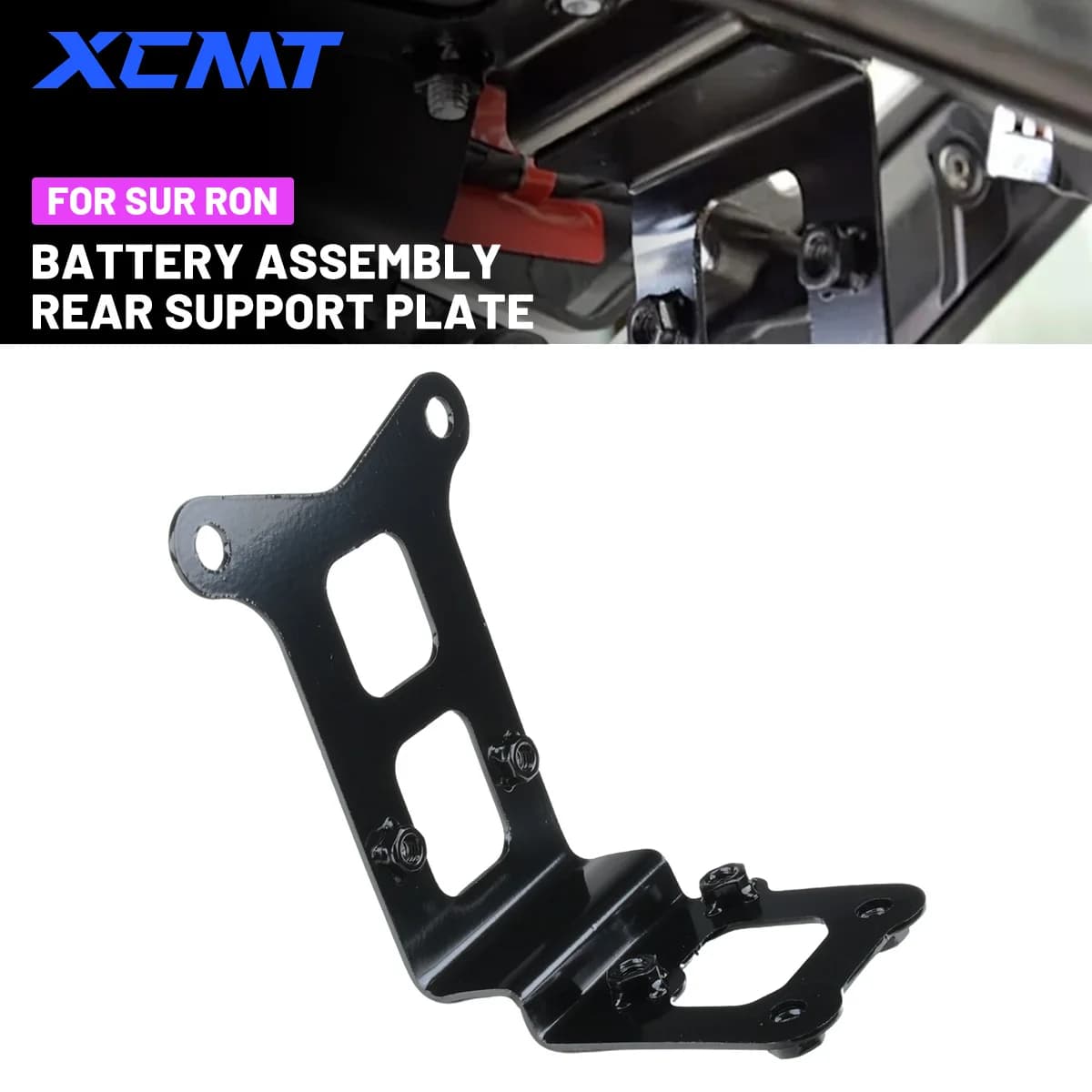 Piastra di supporto posteriore per gruppo batteria moto elettriche per accessori Surron Light Bee X S per moto da cross SUR-RON LightBee X S