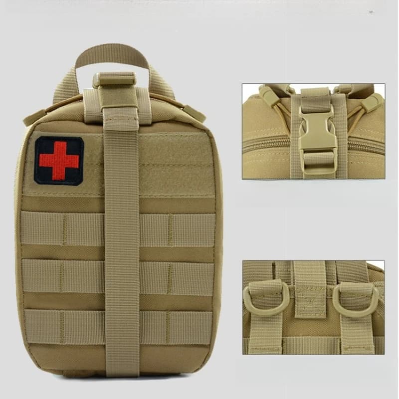 Hunting Molle Pouch EDC Tool Bag IFAK Waist Pack Survival Emergency Medical First aid Kit Outdoor Camping Hiking Accessories