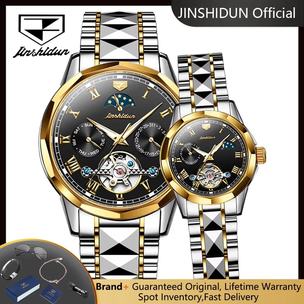 JSDUN 8937 Men's and Women's Watch Men's and Women's Watch Automatic Luxury Men's and Women's Watch