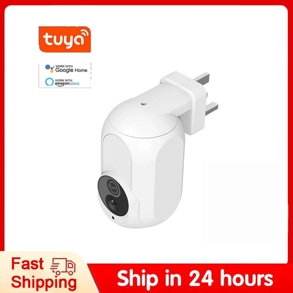 A20 Wifi 360 ° Smart Room APP Wall Plug In 1080P Surveillance Security Protection Home Night Vision LED Light IP Camera Light