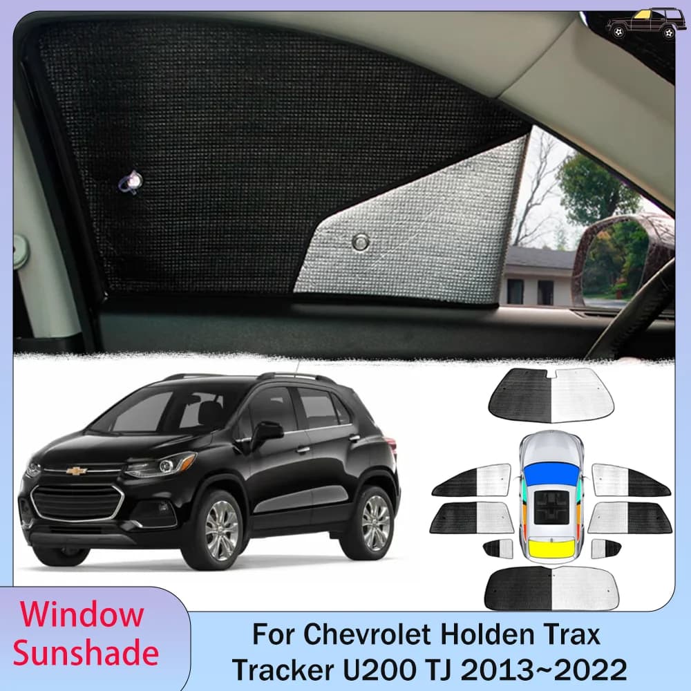 Per Chevrolet Holden Trax Tracker U200 TJ 2013 ~ 2022 2014 2015 2016 2017 2018 2019 2020 2021 Auto Parasole Finestrino Laterale Parabrezza Parasole Protezione Ombrellone Accessori