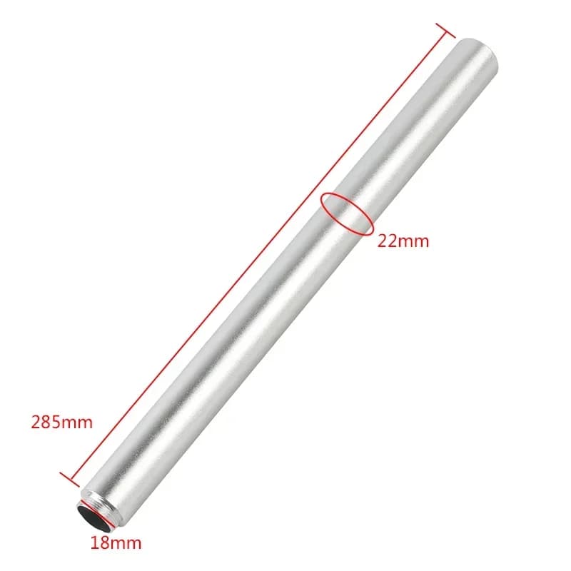 DIA 22mm Supporto per fotocamera per microscopio video Staffa in lega di alluminio Allunga asta Barra di prolunga Pilastro 10M