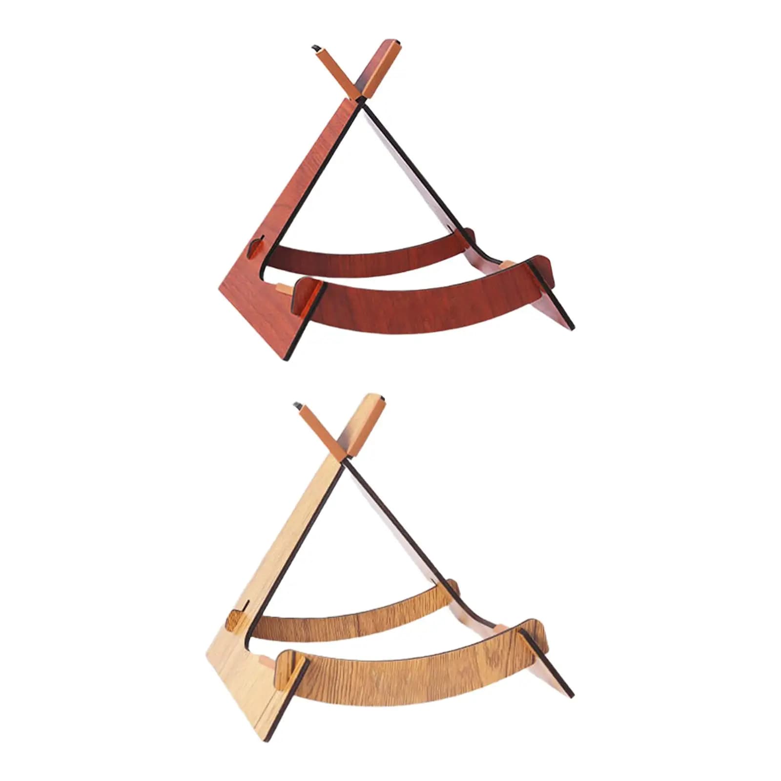 Supporto per chitarra da pavimento in legno Rack di stoccaggio con telaio XL per ukulele classico Banjo