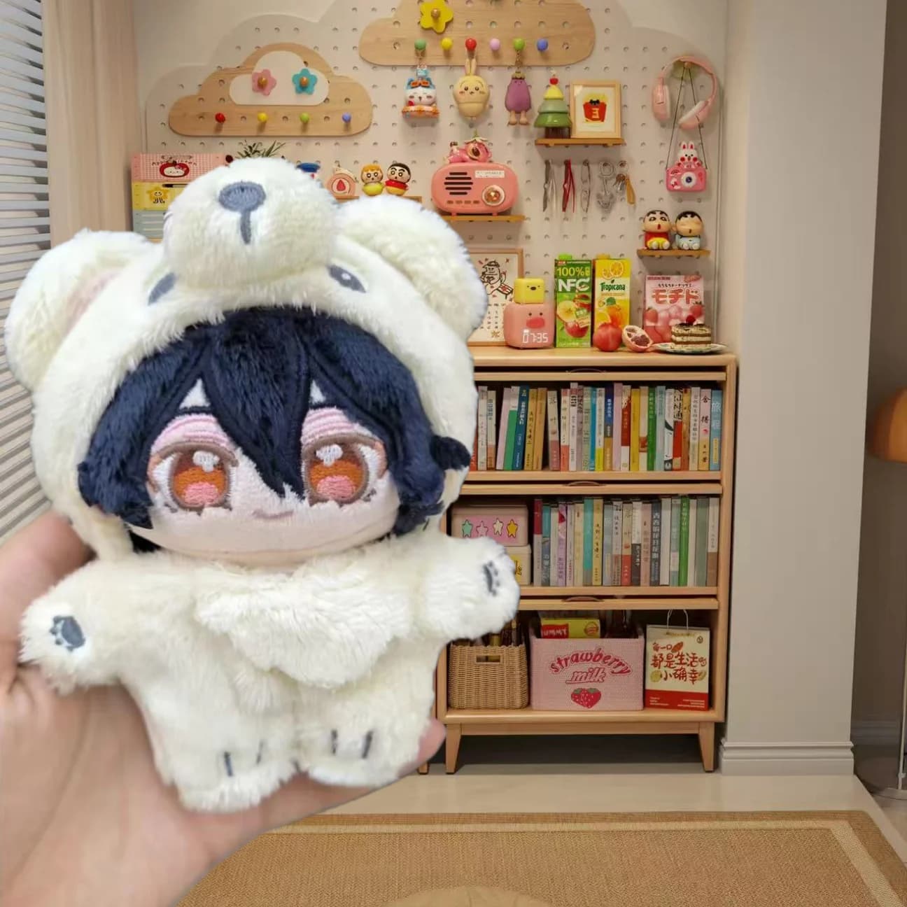 Peluche Sakuma Rei Ensemble Stars da 10 cm, Giocattoli per Bambini, Ciondolo Cosplay, Zaini, Modellino da Collezione, Regalo di Natale