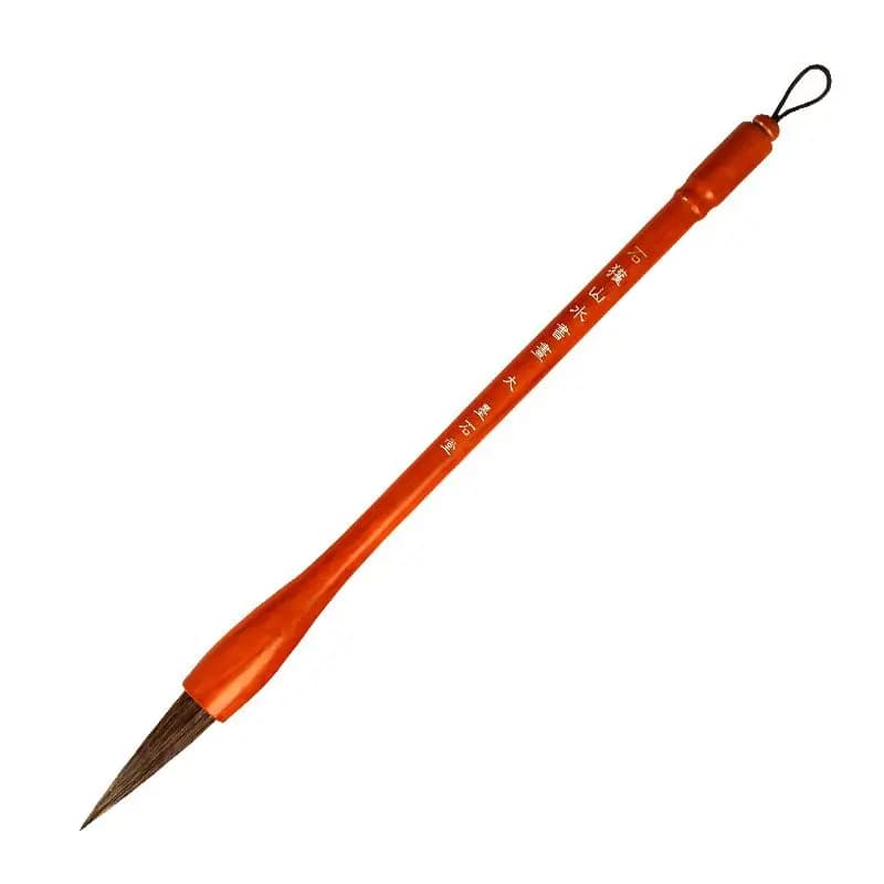 Medium Regular Script Stone Badge Hair Calligraphy Brush Zeng Gang Chinese Painting Landscape Flower Bird Painting Brushes Set