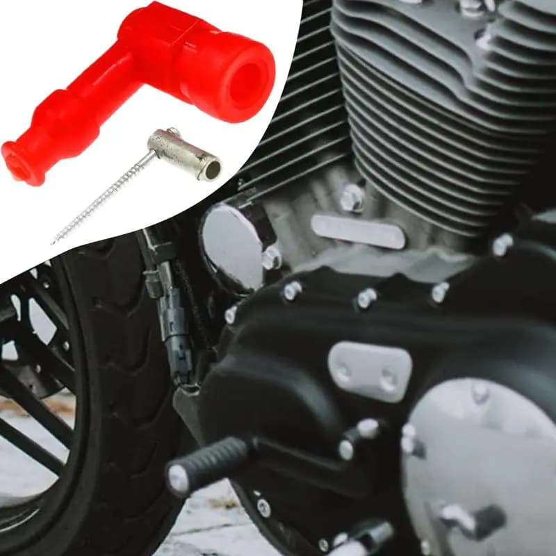 Per fare riferimento alla descrizione Tappo candela moto Motori in gomma impermeabili Stivale candela moto multicolore senza resistenza