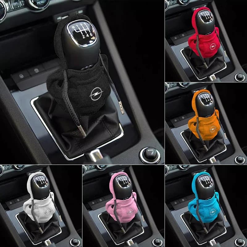 Copertura del cambio con cappuccio Copertura del cambio Maniglia del cambio Decorazione per Opel Astra j g Insignia Corsa d Vectra c Zafira a Auto Gadget