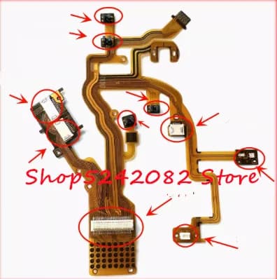 NEW Lens Back Main Flex Cable For CANON Powershot G7 G9 Digital Camera Repair Part With socke With sensor