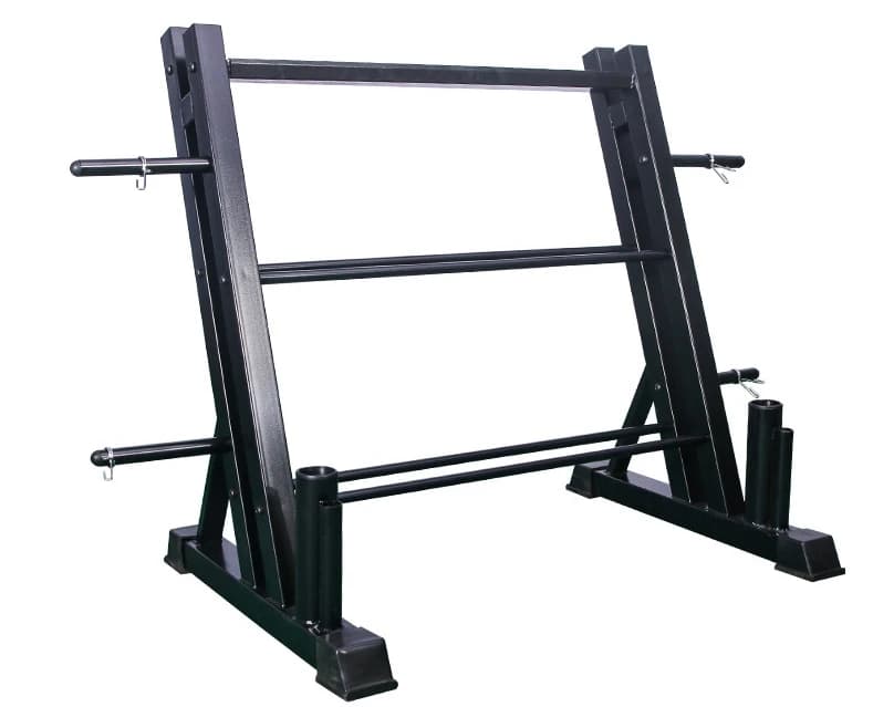 Rack per riporre bilancieri, manubri e kettlebell