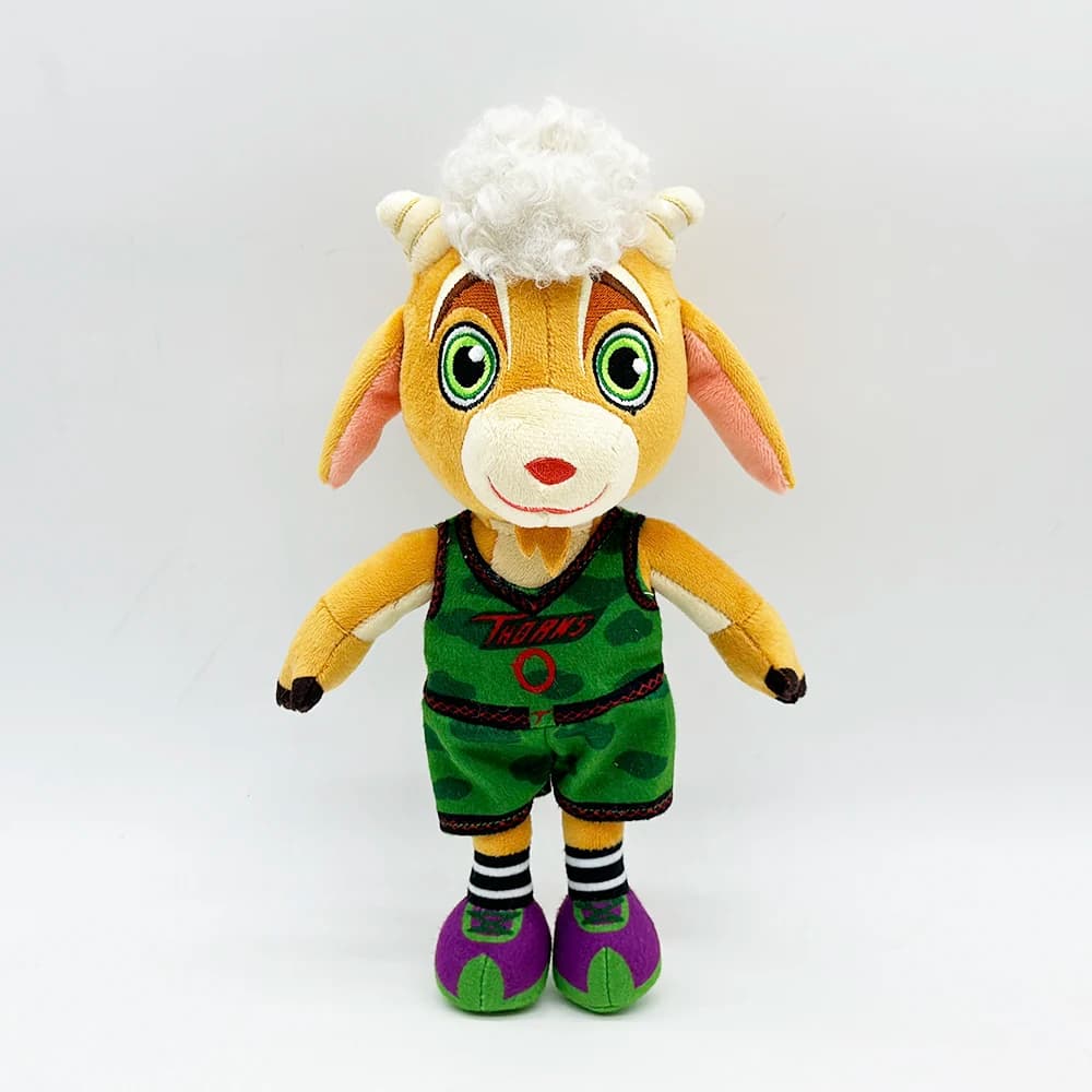 Film GOAT Gioco di peluche morbido Bambole con cuscino anime per regalo di Natale di compleanno per bambini