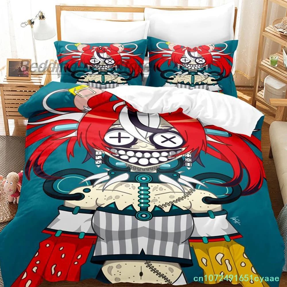 Hakos Baelz Bedding Set Single Twin Full Queen King Size Bed Set Aldult Kid Bedroom Duvetcover Sets 3D Print Bed 200x200
