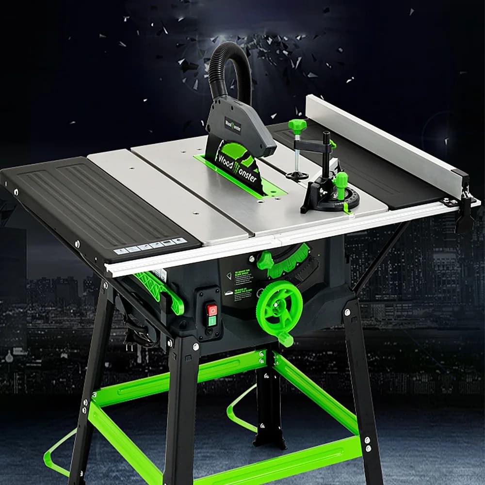 10 inch Multi-function Woodworking Table Saw Aluminum Wood Dual-purpose Cutting Machine Open Large Board Precision Panel Saw