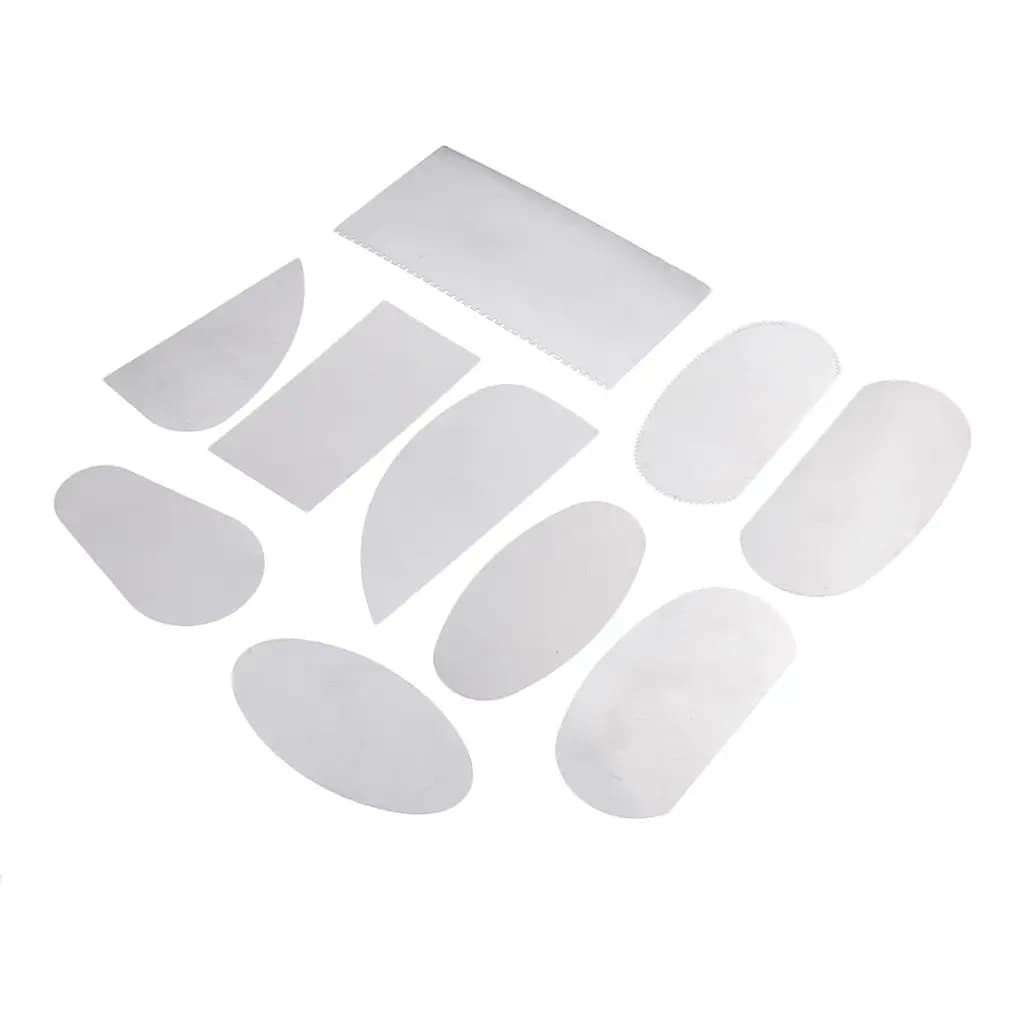 Set di Raschietti in Polimero per Argilla, Utensili Assortiti in Ferro per Modellare l'Argilla, Kit di Stampi per Scultura in Ceramica e Progetti Artistici con Candele