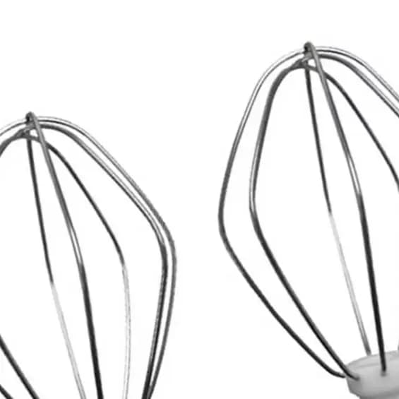 Fruste in filo di acciaio inossidabile da 2 pezzi, compatibili con i mixer Bosch, per la preparazione di creme, uova, dolci, accessori da cucina di ricambio