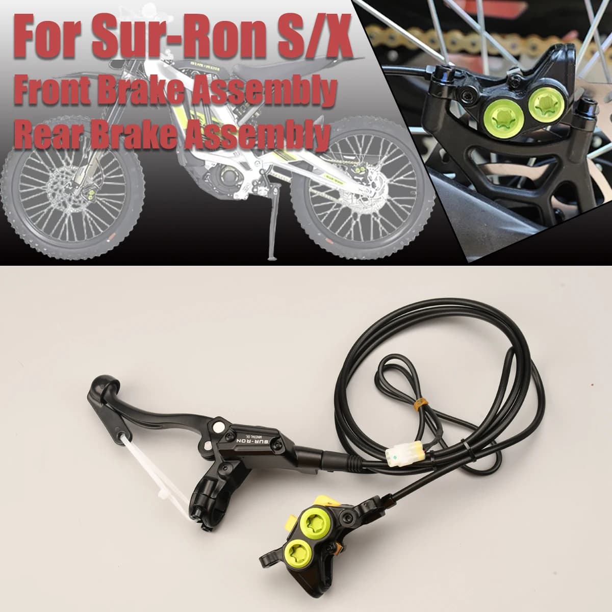 Original version Electric motorcycles Original parts of braking system Brake pump for SURRON Light Bee for Segway X260 Dirt bike
