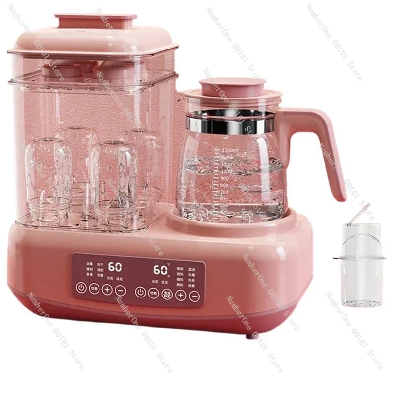 Drying bottle cleaner Hot milk heater two in one constant temperature kettle Electric milk mixer 220v