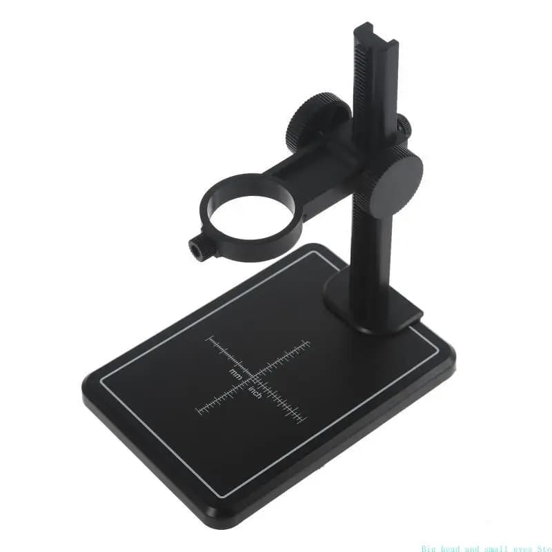 Staffa supporto da tavolo con supporto base regolabile in plastica per fotocamera con lente d'ingrandimento per microscopio digitale USB