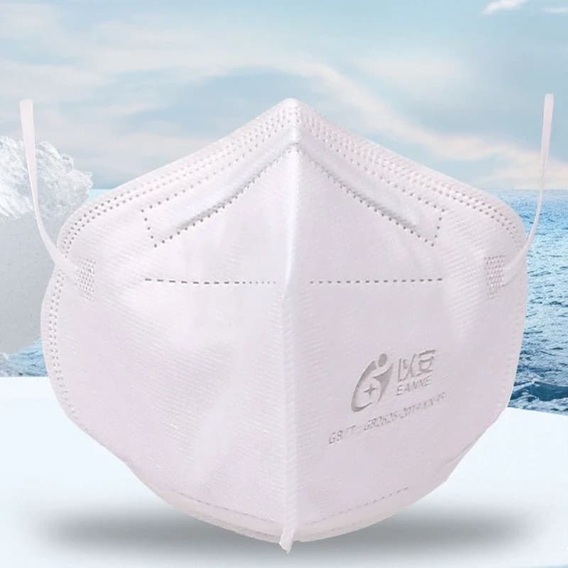 Maschere protettive antipolvere 10 pezzi Maschere KN95 Maschere protettive per la salute Maschere con filtro a 5 strati Accessori di sicurezza non tessuti