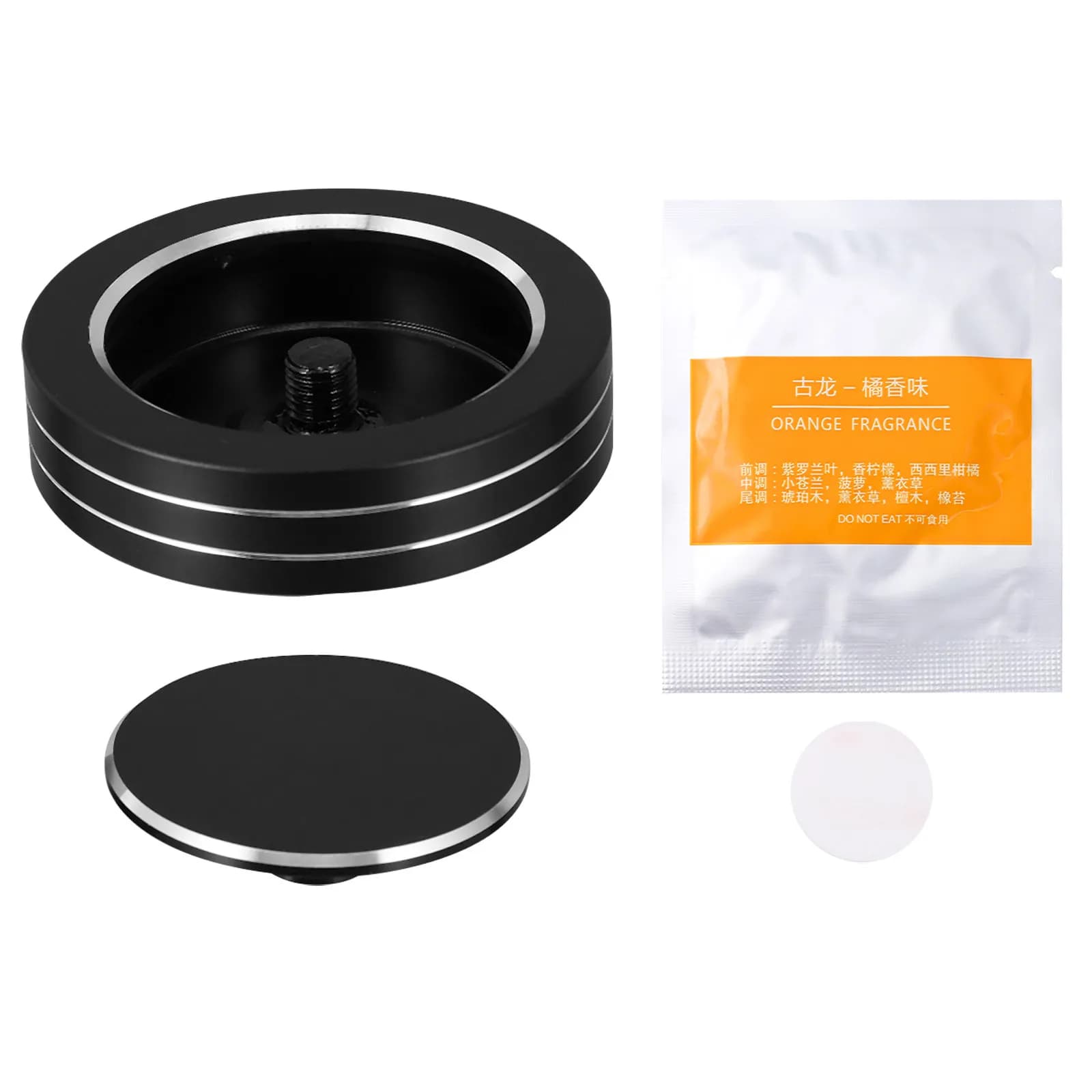 Set Diffusore di Aromi per Auto in Lega di Alluminio, Installazione Semplice, Deodorante per Controllo Odori e Fatica