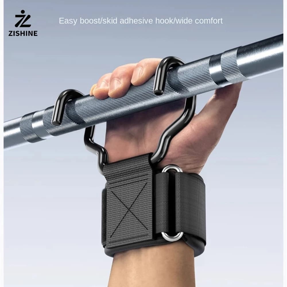 2-piece traction support hook, fitness bracelet hook, hanging bar support equipment, anti-skirt training machine