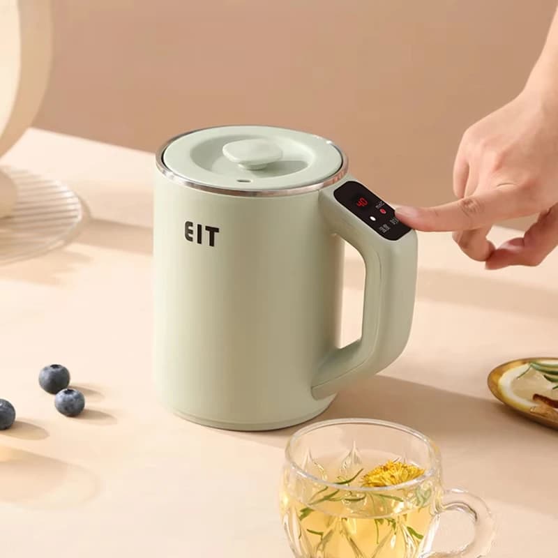 600 ml Electric Kettle Health Conservation Boiled Water Teapot Multicooker Electric Heating Cup Table stew 220 V