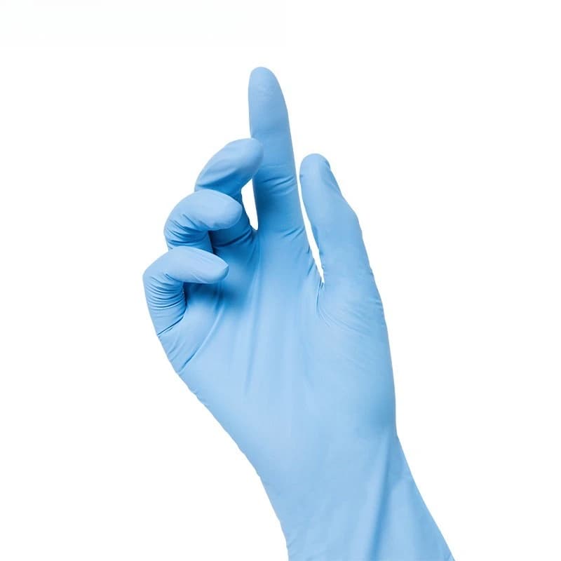 100 pz/scatola guanti in nitrile di grado medico monouso per esame pulizia dentale protettiva per uso domestico