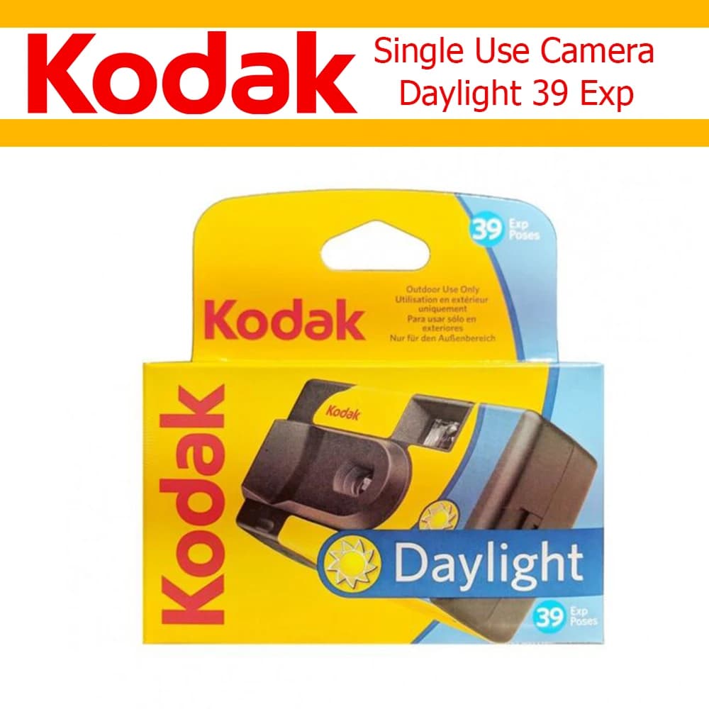 1-6 pezzi Kodak Daylight usa e getta FunSaver 39 /27 fogli fotocamera a pellicola fotocamera punto e punto regalo di compleanno data di scadenza: 2026