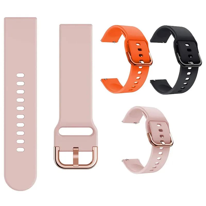 Cinturino da 20mm/22mm per Amazfit GTS/2/2e/3/4 GTS2 Mini/GTR 4/3/Pro/47mm/GTR2/2e/stratos 2/3 cinturino in Silicone Amazfit bip Watch strap