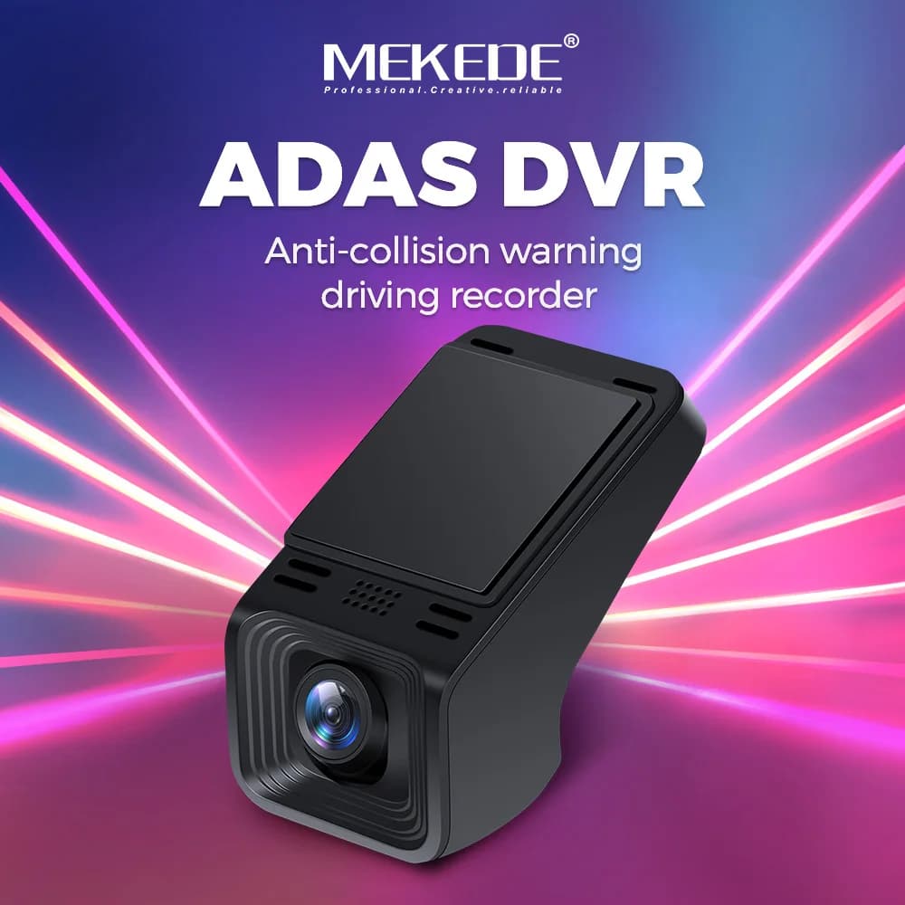 MEKEDE Car DVR Dash cam Full HD 1080P Night vision Cam ADAS Car DVR ADAS Dashcam Video USB for Android Multimedia DVD player