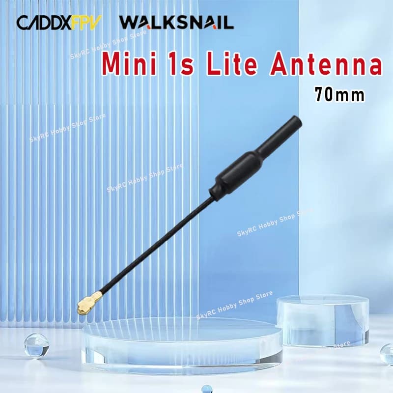 Antenna Walksnail Mini 1s Lite 70mm in Ottone Morbido per Droni FPV RC, Quadricotteri da Corsa, Freestyle, Tinywhoop, Parti Fai-da-Te