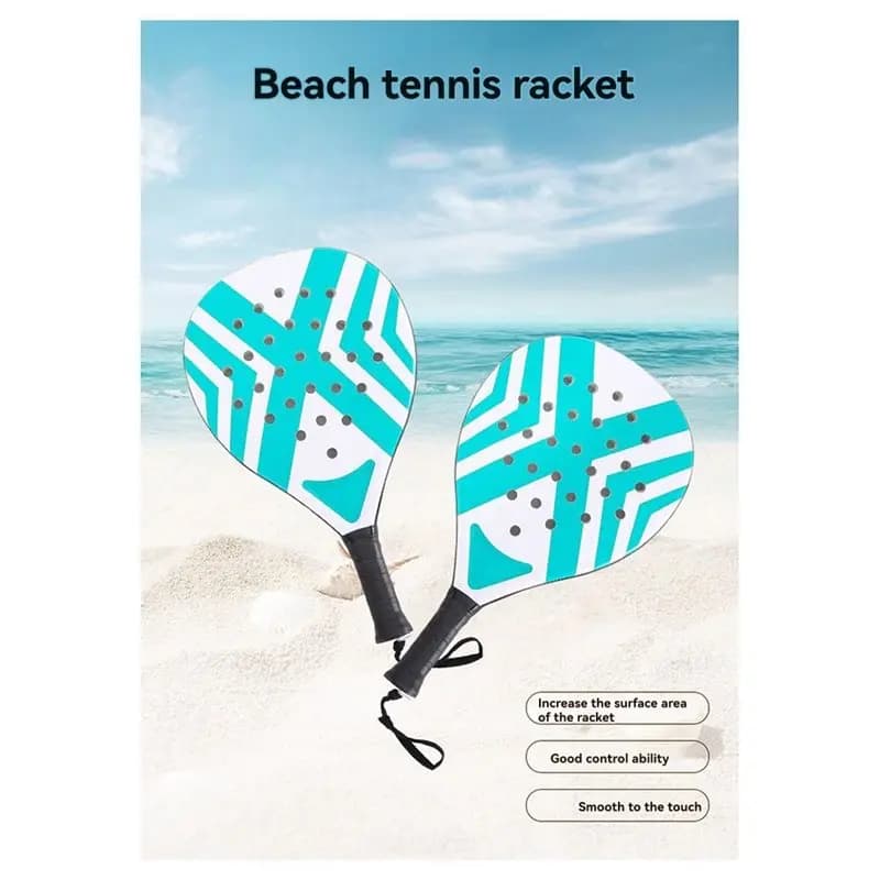 Borsa da trasporto per racchette B11A con base porta palline, 2 racchette da padel, racchette da tennis, fori intelligenti per il controllo sportivo, per sport all'aperto