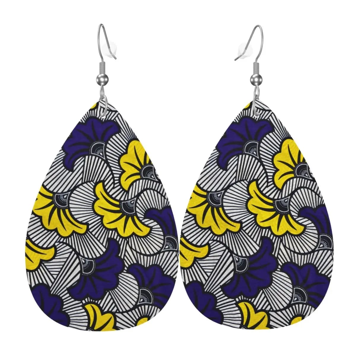 Orecchini a goccia in pelle con foglia di ginkgo personalizzati per donna Orecchini in pelle Fiore alla moda Leggero per feste Vacanze