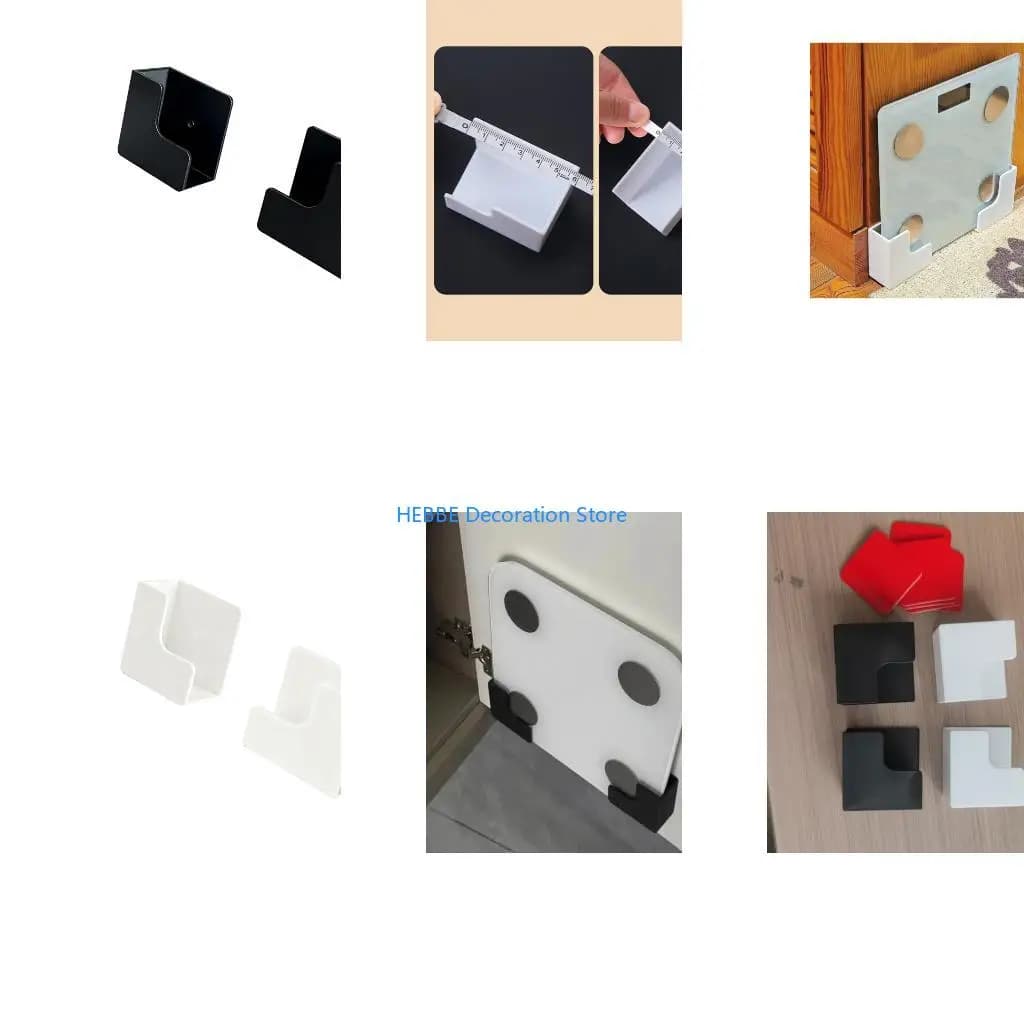 B0KC Portable Living Scale Mounting Bracket Wall Organizers For Tablet Cutting Board Kitchen Bathroom