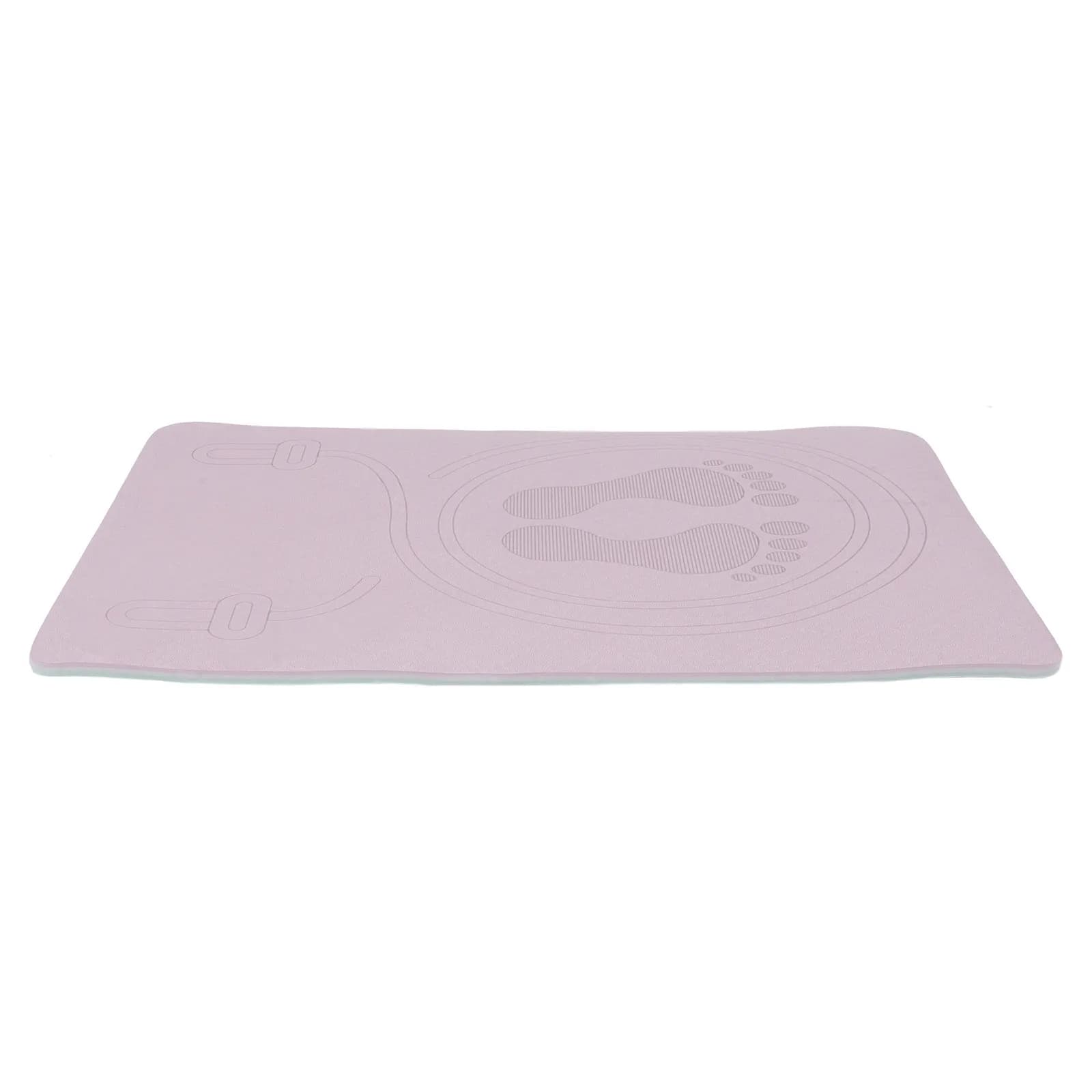 Tappetino per saltare con corda, spesso in TPE, per fitness indoor, assorbimento urti, riduzione rumore, protezione pavimento, attrezzatura per allenamento in palestra e a casa