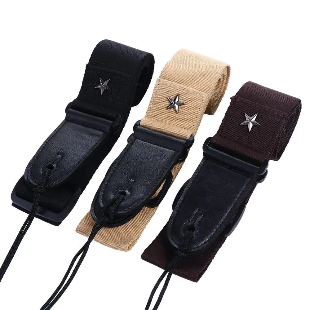 Guitar Pick Pocket Cotton Cross Picks Holders Bass Belts Bass Strap Guitar Strap Ends Strap Guitar Shoulder Belt Guitar Belts