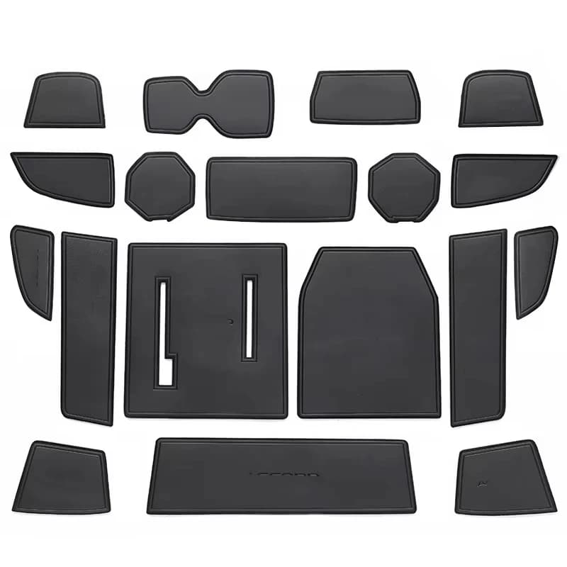 Car Door Groove Zerbino Cup Zerbino for Honda 11th Accord 2023 Console Central Box Storage Box Auto Gate Slot Glasses Pad
