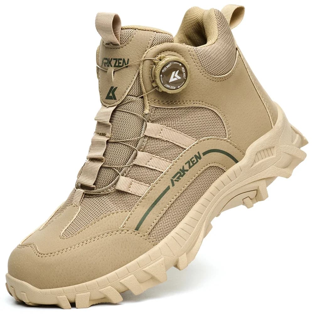 Male Indestructible Shoes Composite Toe Protection Shoes Security Puncture-Proof Work Sneakers Safety Boot for Engineers Men