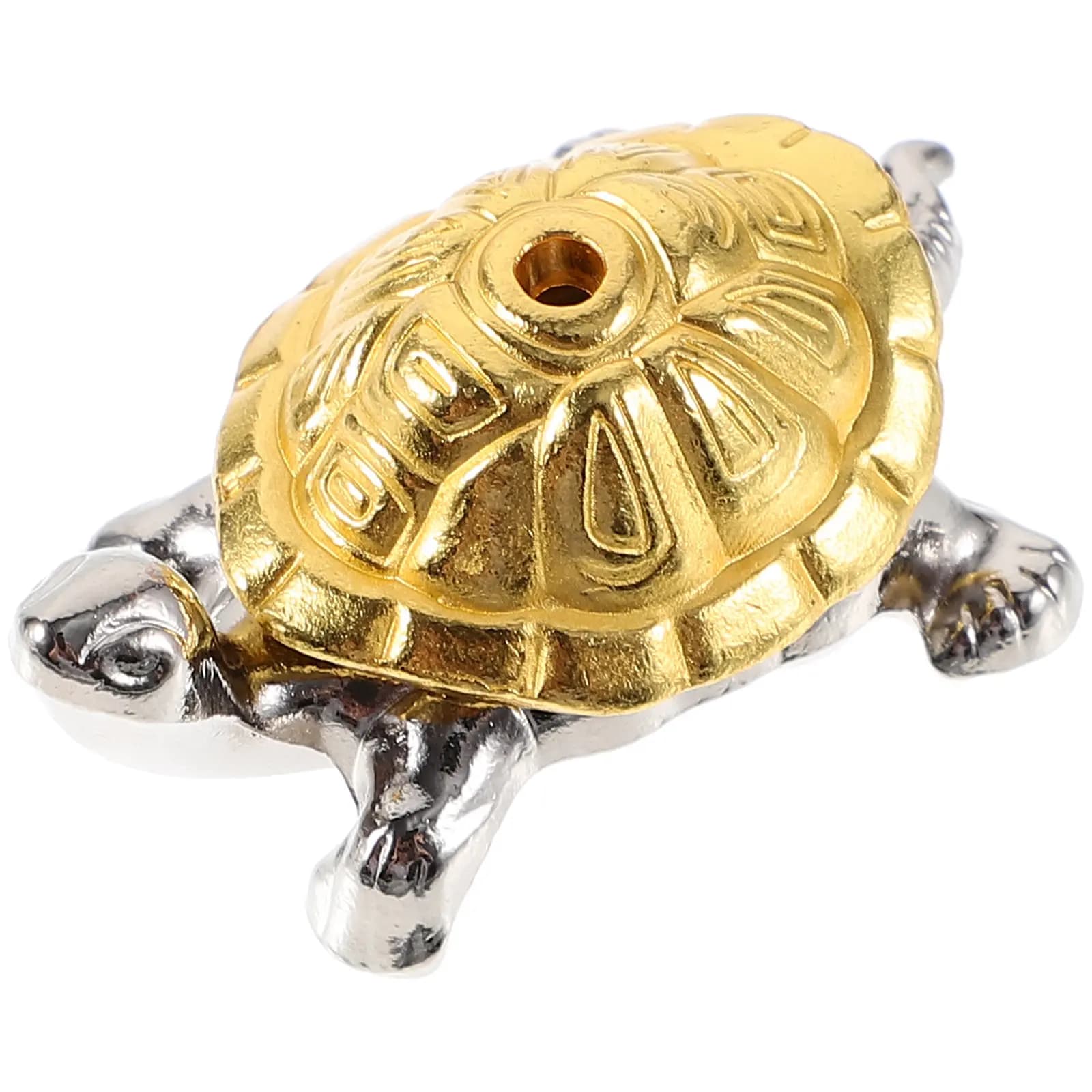 Bruciatore di incenso a forma di tartaruga, porta bastoncini di incenso per la casa, design piccolo e portatile per casa, ufficio, meditazione, aromaterapia, decorazione