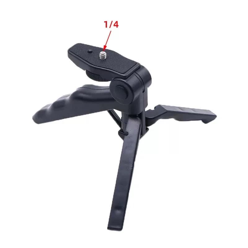 Supporto Treppiede Mini per Fotocamera, Compatibile con Gopro Hero, Sony, Insta360, Sjcam