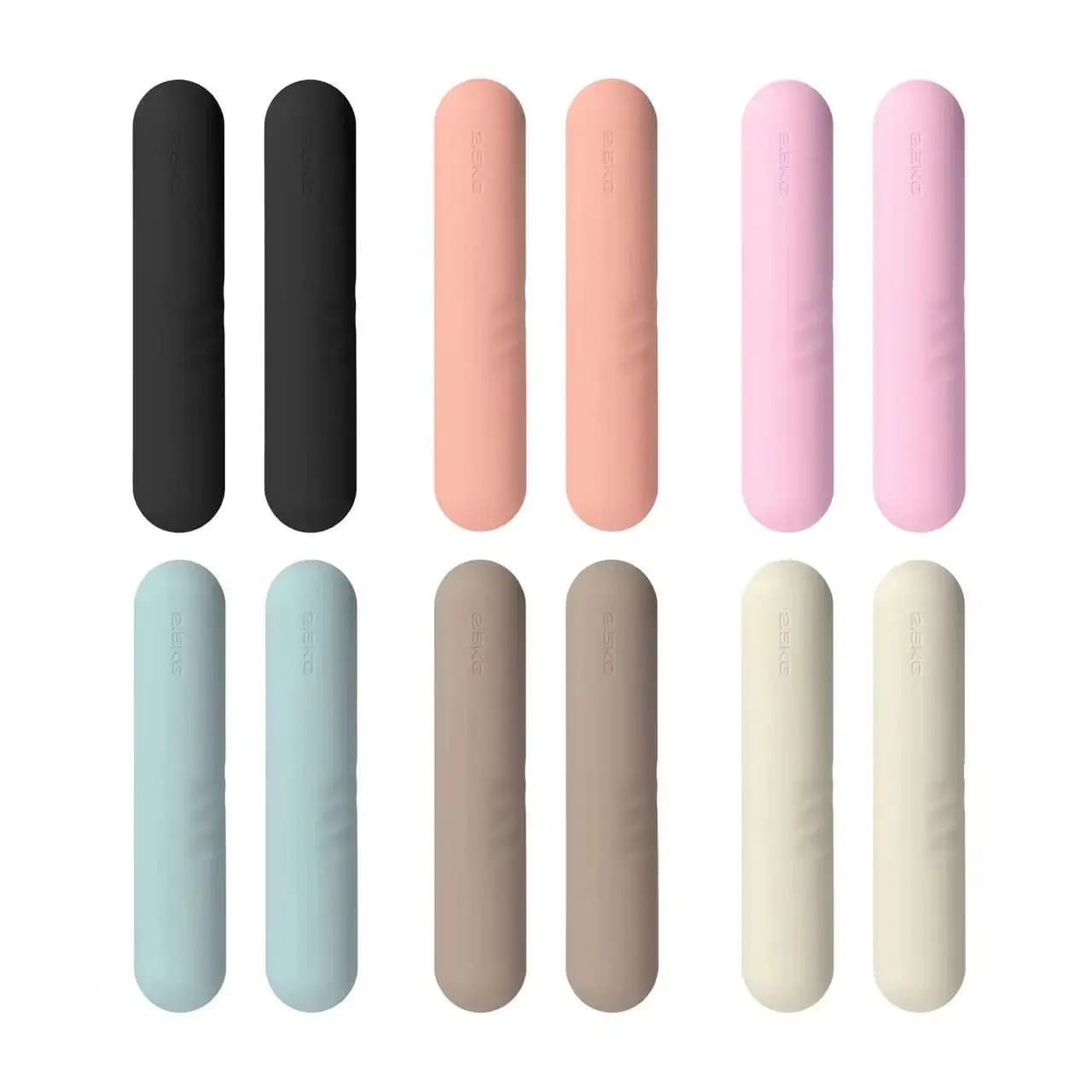 Silicone Hand Weights Non-slip Manubri Color Cute Gym for Home Exercise Pilates Strength Training Silicone Manubri Set 1