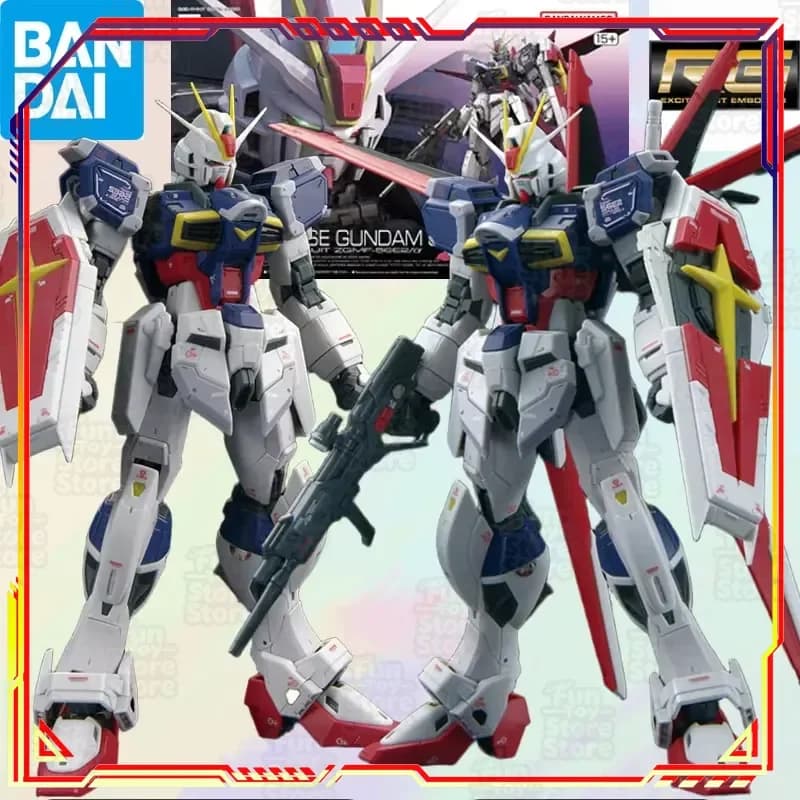 Bandai Gundam RG 1/144 ZGMF-X56S Force Impulse Model Kit, Action Figure Anime, Giocattolo da Assemblare, Regalo Ufficiale da Collezione