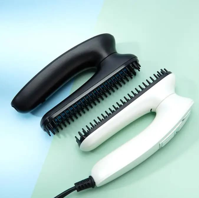 men's beard plate ceramic hair plate brush comb for professional hair brush plate for beard electric comb straightening