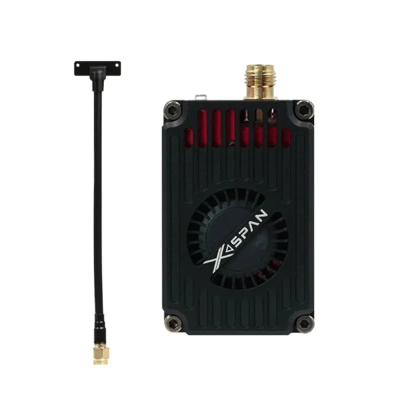 AT82-Per FPV Drone a lungo raggio 6.1G-7.2G 3W Trasmettitore video con antenna omnidirezionale Parti RC Modulo HD VTX