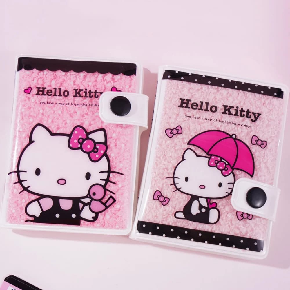 Quaderni Sanrio Originali con Chiusura a Scatto, Agenda Portatile Hello Kitty 72K, Scrapbook, Diario, Quaderni di Lavoro, Regali di Cancelleria per Ragazze