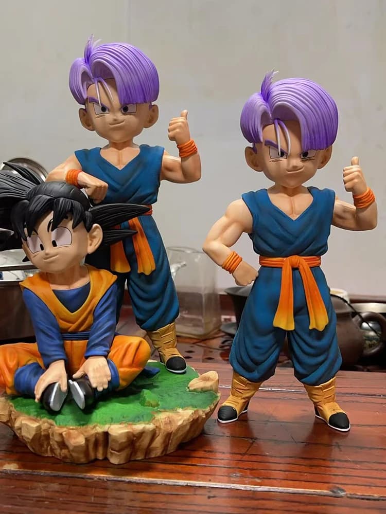New Wutian Son Crafts Model by Wukong with the Seven Dragon Balls, Anime Table Decorations and Animation