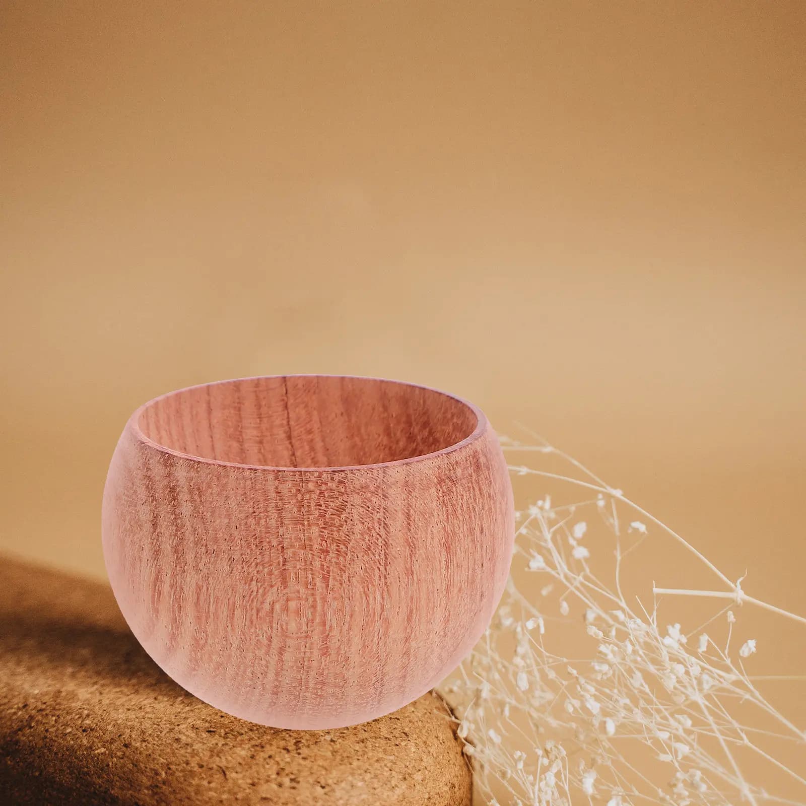 Diffusore di Oli Essenziali in Legno, Piccolo Diffusore di Aromi Naturale, Ornamento in Legno per Auto, Casa e Ufficio
